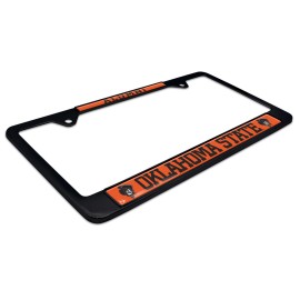Oklahoma State Cowboys OSU Alumni Black Metal License Plate Frame