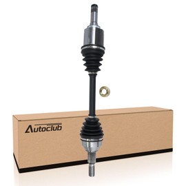 AUTOCLUB Front Left CV Axle for 2009-2017 Chevy Traverse 2007-2017 GMC Acadia Limited 2008-2017 Buick Enclave 2007-2010 Saturn Outlook Shaft Assembly Replacement Driver Side 60-1465