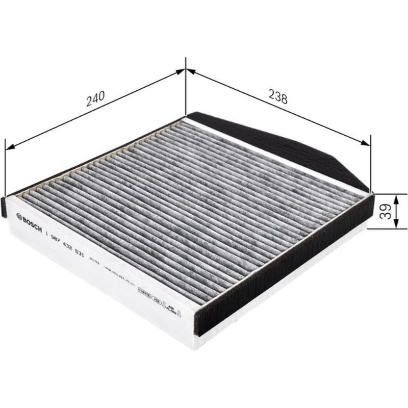 Bosch R2531 - Cabin Filter activated-carbon