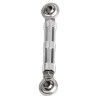 Unbranded Chrome Adjustable Mid Control Shift Linkage For Harley Dyna