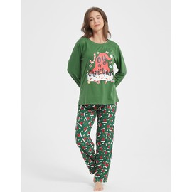 Vopmocld Christmas Family Matching Pajama Sets With Cute Santa Hat Lovely Letters Joy Of The Christmas Sleepwear Lounge Sets Xmas Family Party Clothes, Kids-JoyChristmas, 10 Years