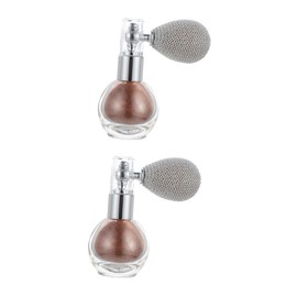 TOVINANNA 2pcs Highlighter Powder Sprayer Bottle Hair Makeup Spraying Tool for Club Bar Wedding Birthday