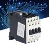 AC Contactor DIN Rail Mount Circuit Control Contactor 50Hz 9A