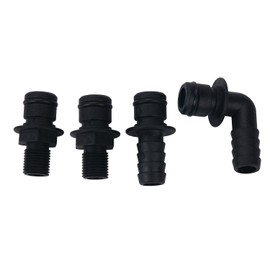 Amarine Made AC 110V Self Priming Water Pressure Pump,Fresh Water Washdown Pump 160PSI/11bar 7LPM AMPS:0.8A MAX.AMPS:1.5A Diaphragm Pump For Caravan/RV/Boat/Marine (DP-160S)