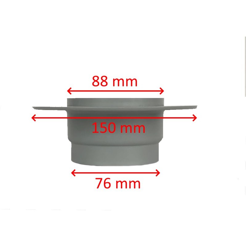 Pipe Cover, Pipe Collar, HT, KG, DN 70/ DN 75