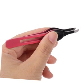 FOMIYES Elegant Eyebrow Clips Set of 5 Hair Removal Tweezers Grooming Kit for Women Men Random Color