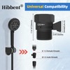 Hibbent All Metal 1 Pack Shower Head Flow Control Valve,