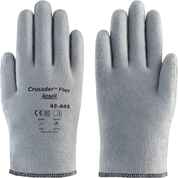 Ansell Crusader Flex Short Heat Resistant Gloves Size L