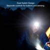 Bright LED Rechargeable Headlight USB Charging Sensing Hiking Head Lamp