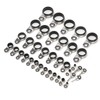 Fishing Rod Guide Ceramic Ring Repair Kit Stainless Steel Telescopic