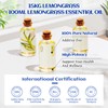 HIQILI HIQILI Lemongrass Essential Oil and Patchouli Essential Oil, 100%