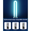 PACETAP 4 Pack 21050 9W U Shape Bulbs Replacement Compatible