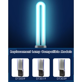 PACETAP 4 Pack 21050 9W U Shape Bulbs Replacement Compatible with DynaTrap Models DT3009, DT3019 and DT3039