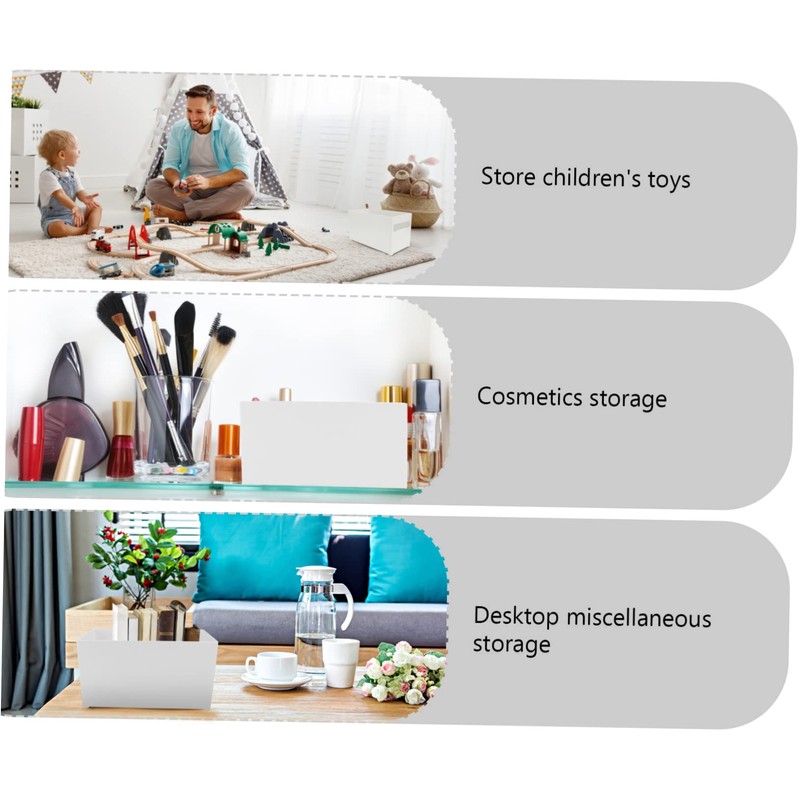 STOBAZA Toy Storage Box Organizer Bins Containers DIY Storage Toolbox