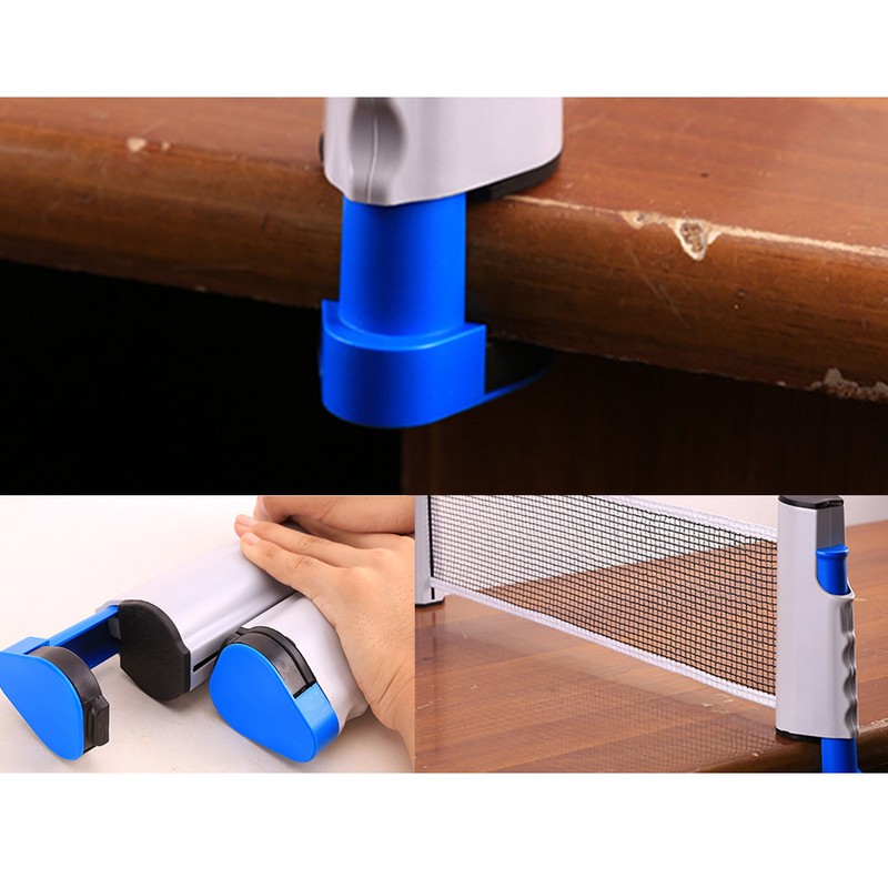 Table Tennis Set Paddles Balls Net Kit Portable Table Tennis