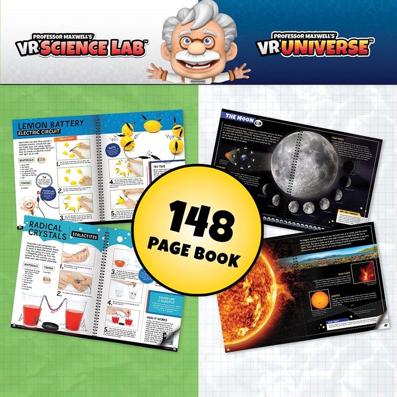 Professor Maxwell's VR Science Lab and VR Universe - Virtual