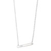 Silpada 'Dotted Line' Pendant Necklace with Crystals in Sterling Silver,