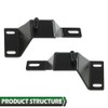 LQI Engine Swap Adapter Plates w/ 4.6L Solid Mounts Compatible
