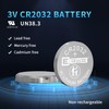 EEMB 5パックCR 2032電池3 Vリチウム電池ボタンコイン電池2032電池DL 2032、ECR 2032、LM 2032リモコン、腕時計、計算機、ドアベル、医療機器、コンピュータマザーボード、電子組織者、キーケース