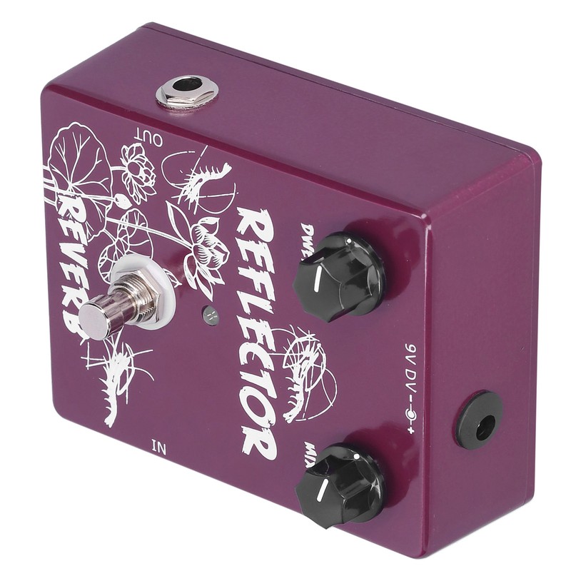 Spring Reverb Pedal Electric Guitar Reflector Effect Accessories Aluminum Alloy