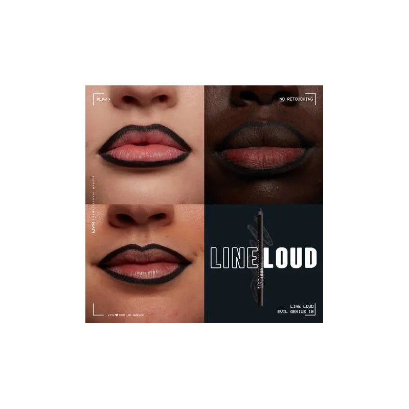 NYX Professional Makeup Line Loud Lip Liner Evil Genius
