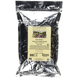 Starwest Botanicals Organic Senna Leaf Powder, 1 Pound