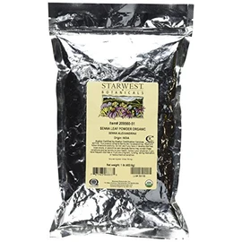 Starwest Botanicals Organic Senna Leaf Powder, 1 Pound