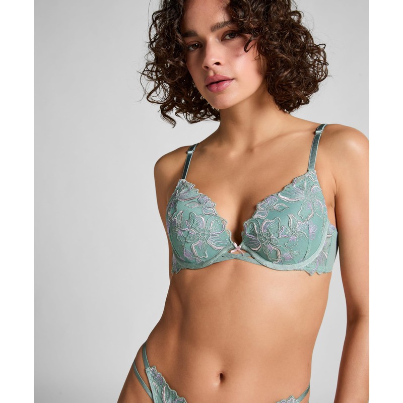 Hunkemöller Vorgeformter Bügel-BH Lauren - Iceberg Green - 85D