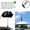 ALFROTEY Automatic Open Large Compact Reverse Umbrella for Rain and