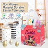Easter Tote Bags, 6 Pcs Happy Easter Gift Bags with