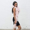 WEDDINGSTAR Sparkly Bachelorette Feather Boa - Light Pink