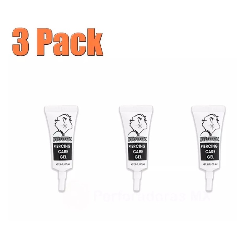 Studex 3 Geles Para Cuidado De Perforaciones En Oreja Marca