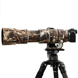 ROLANPRO Lens Coat for Canon RF 200-800mm F6.3-9 IS USM Waterproof Lens Cover Telephoto Lens Camouflage Anti-Scratch Wildbird Photography - Weed Camo #39