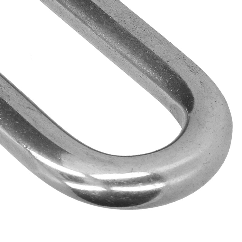 Long D Shackle 304 Stainless Steel Straight Anchor Screw Pin