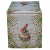 texpot Table Runner 40 x 140 cm with Print Bunny