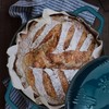 Flavehc Bread Oven Cast Iron Bread Dutch Oven with Cloche