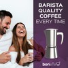 BonVivo Intenca Stainless Steel Espresso Maker
