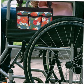 minkissy Pcs Wheelchair Bag Oxford Cloth Side Bag for Walker Accessories Easy Application Straps