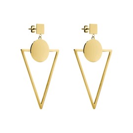 Liebeskind Berlin Women's Earrings Stainless Steel, Stainless Steel, gold