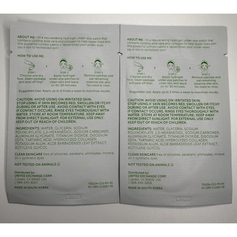 nu-pore Revitalizing Gel Eye Strips, 2 Pairs