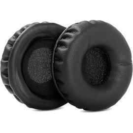 HTINDUSTRY Ersatz-Ohrpolster Kompatibel mit Plantronics Savi W720 Kopfhörern Premium Ohrpolster aus weicherem Proteinleder/Memorieschaum