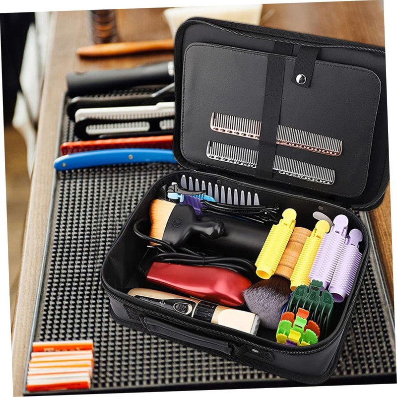 SAFIGLE Lightweight Hairdressing Tool Bag Durable Canvas Scissor Pouch for