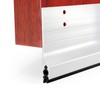GALOFAY Door Metal Draft Stopper 28 inches Aluminum Mouse Blocker