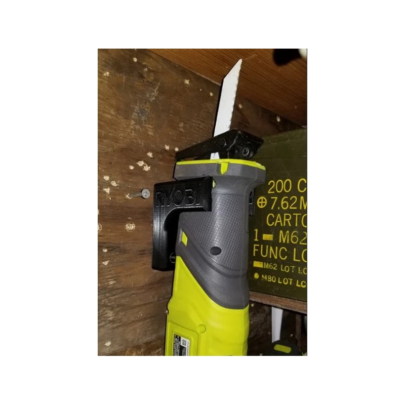 CD3DPrinting Ryobi +ONE Reciprocating Saw Wall Mount Bracket – Tool