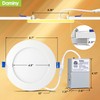 DAMINY 12 Pack 6 Inch 5CCT LED Recessed Light with