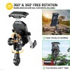 iMESTOU Anti-Theft Motorcycle Phone Mount Bike 1 Ball Phone Holder