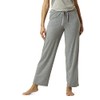 HUE Women's SleepWell Basic Printed Knit Performance Sleep Pajama Pant,