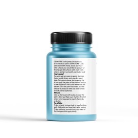 GRANOTONE Chalk Paint for Furniture, Home Decor, Crafts | Eco-Friendly | All In One Paint | No Wax Needed | Versatile DIY Solution | 120 ML (TIFF BLUE)