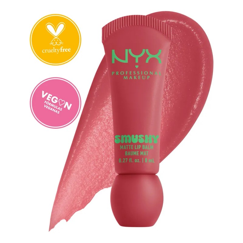Bálsamo Labial Smushy Matte De Nyx Professional Makeup Snuggle Szn
