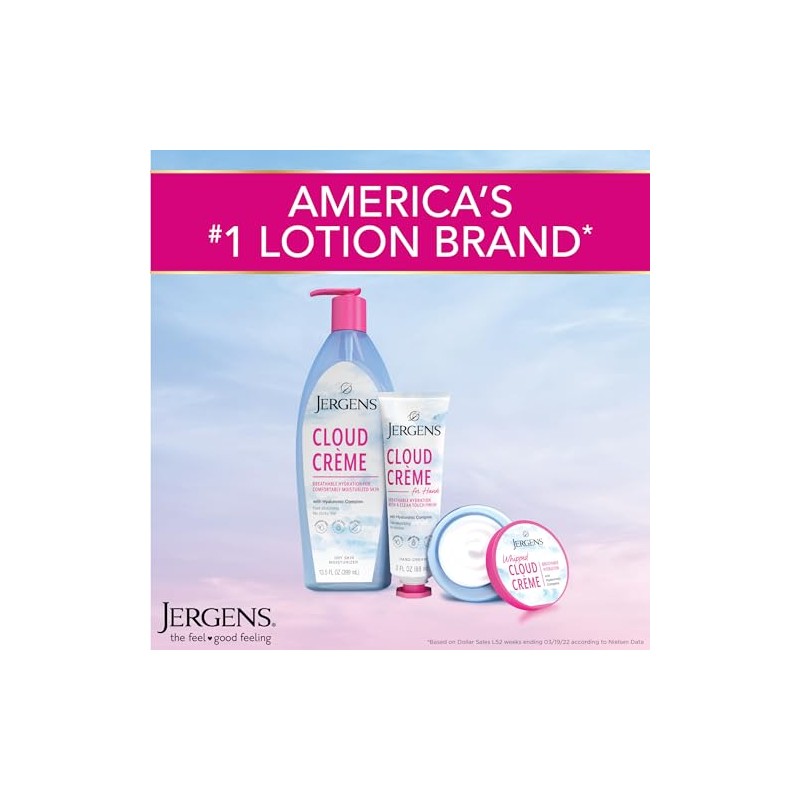 Jergens Cloud Cream Crema Corporal | 13 onzas